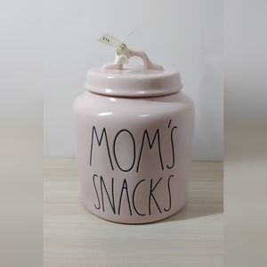 Rae Dunn - MOM’S SNACKS - canister